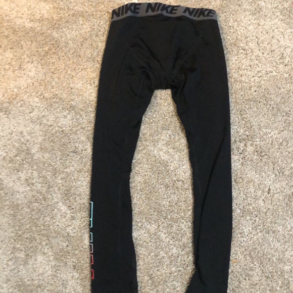 Nike Dri-Fit warm up compression legging tight good condition - Picture 6 of 6